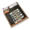 Colony #8456-20 Head Bolt Kit Chrome Heat Treated Harley Knucklehead 1936-39 -Motorcycle Wheel Screws Outlet Shop 8456 20 COLONY Chrome 20Plated 20Heat 20Treated 20Head 20Bolt 20Kit 20Cap 20Style 1936 1939