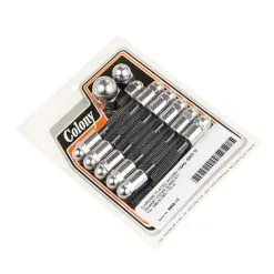Colony #8869-13 Primary Cover Screw Kit Chrome Acorn Harley XL 86-90