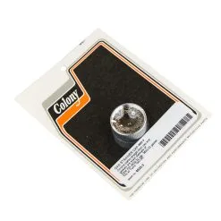 Colony #8925-3 Gas Strainer Cap Chrome Harley Twins 42-65 OEM 3629-32 3633-32