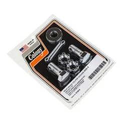 Colony #9106-8 Rear Brake Caliper Anchor Arm Bolt Kit Chrome H-D FL FX 1973-83