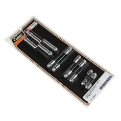 Colony #9768-15 Primary Cover Screw Kit Chrome Acorn Harley XL 91-93