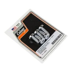 Colony #9818-5 Rear Disc Brake Rotor Chrome Torx Bolt Kit Harley 97-up