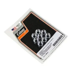 Colony #9834-8 Chrome Countersink Washer Set For 1/4 Flat Head Socket Harley
