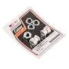 Colony #9890-7 Front And Rear Axle Nut Kit CAD 2 Cycle Harley 125 165 175 52-66 -Motorcycle Wheel Screws Outlet Shop 9890 7 COLONY CAD PLATED FRONT AND REAR AXLE NUT KIT