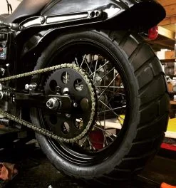 Lowbrow Customs Belt To Chain Conversion Kit Harley Davidson Dyna Twin Cam 2006-2017 - Silver Sprocket -Motorcycle Wheel Screws Outlet Shop img 2372 1