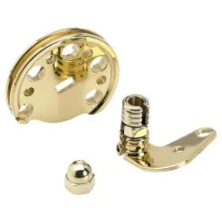 Kustom Tech Single Throttle Cable Kit In Brass For S&S Super E / G