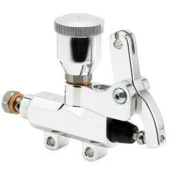 Kustom Tech Polished Wire / Cable Operated Rear Master Cylinder With Reservoir 8 Kustom Tech Polished Wire / Cable Operated Rear Master Cylinder With Reservoir -Motorcycle Wheel Screws Outlet Shop large 2938 kustomtech wire operated master cylinder reservior polished 1