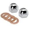 Lowbrow Customs Triumph Oil Feed Chrome Rocker Box Acorn Nuts And Copper Washers #70-1435 70-1335 1 Lowbrow Customs Triumph Oil Feed Chrome Rocker Box Acorn Nuts And Copper Washers #70-1435 70-1335 -Motorcycle Wheel Screws Outlet Shop large 3470 lowbrow customs triumph oil feed chrome nuts washers 1