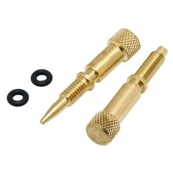 British Standard Brass Amal Fuel / Air And Throttle Stop Extended Screws