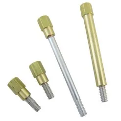 Lowbrow Customs S&S Super E And G Carb Extended Float Bowl Screws - Brass